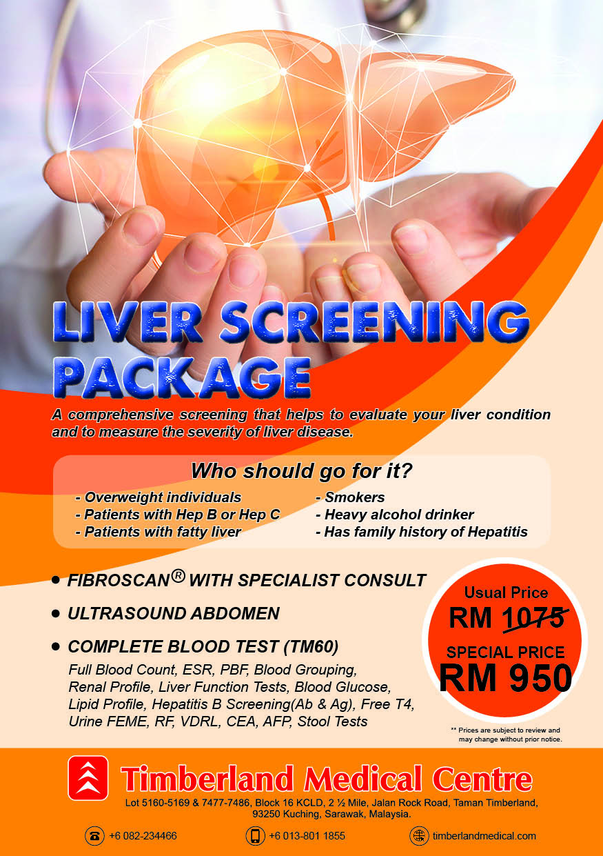 Fibroscan Liver Screening Package Timberland Medical Centre